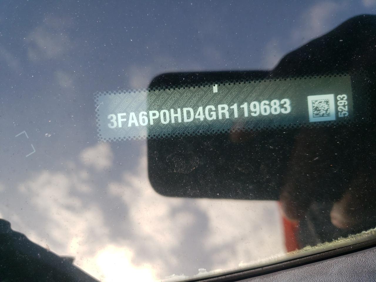 Zdjęcie 10 z aukcji – 2016 FORD FUSION SE z VIN 3FA6P0HD4GR119683