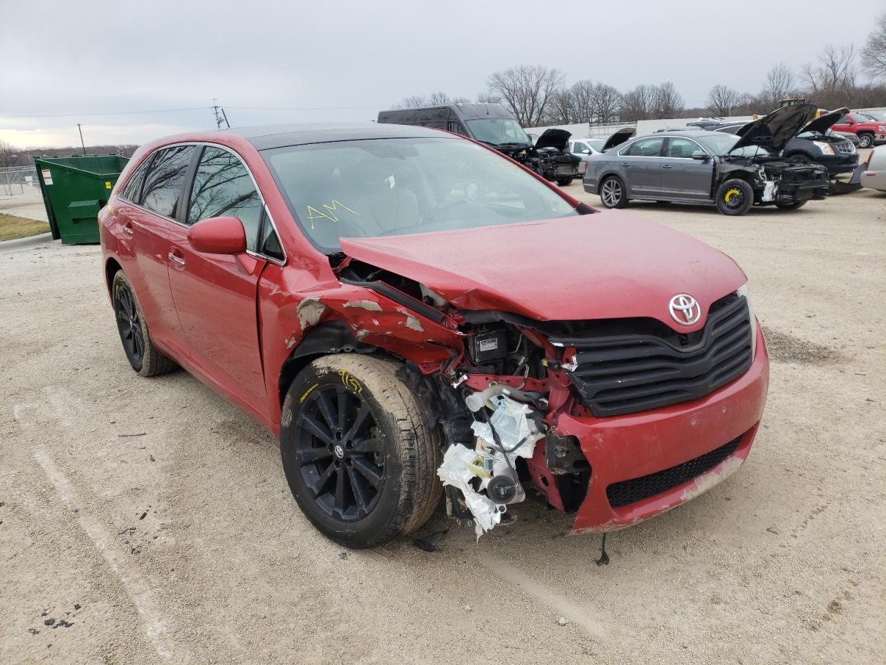 TOYOTA VENZA 2010 with VIN 4T3BA3BB4AU014938 - Photo from auction