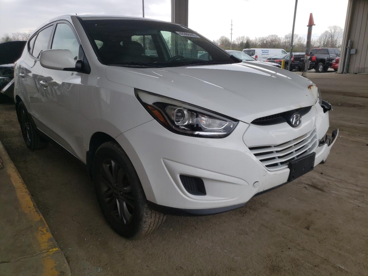 HYUNDAI TUCSON GLS 2014 with VIN KM8JT3AF7EU815842 - Photo from auction