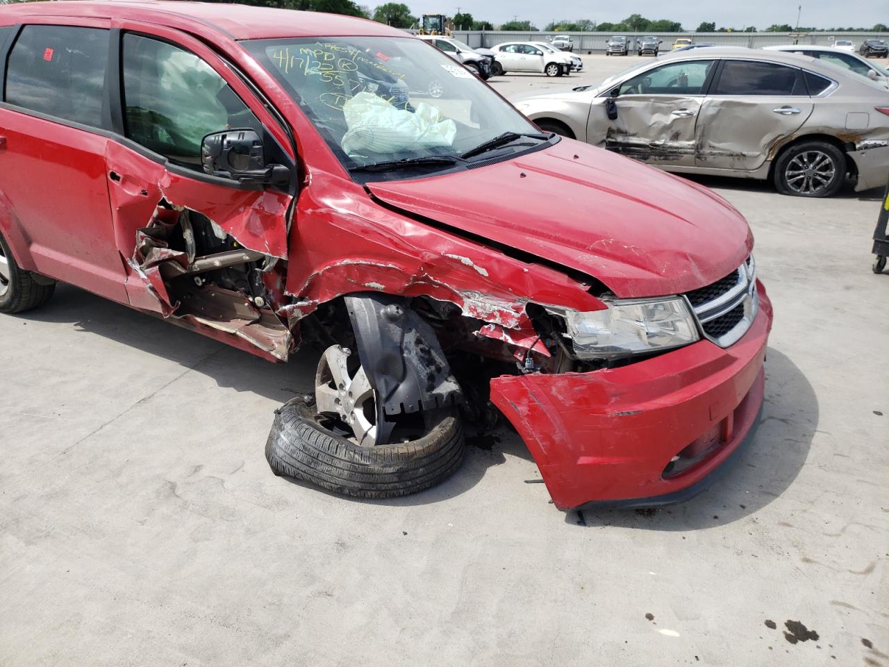 Photo 9 from auction – 2013 DODGE JOURNEY SE with VIN 3C4PDCAB0DT557164