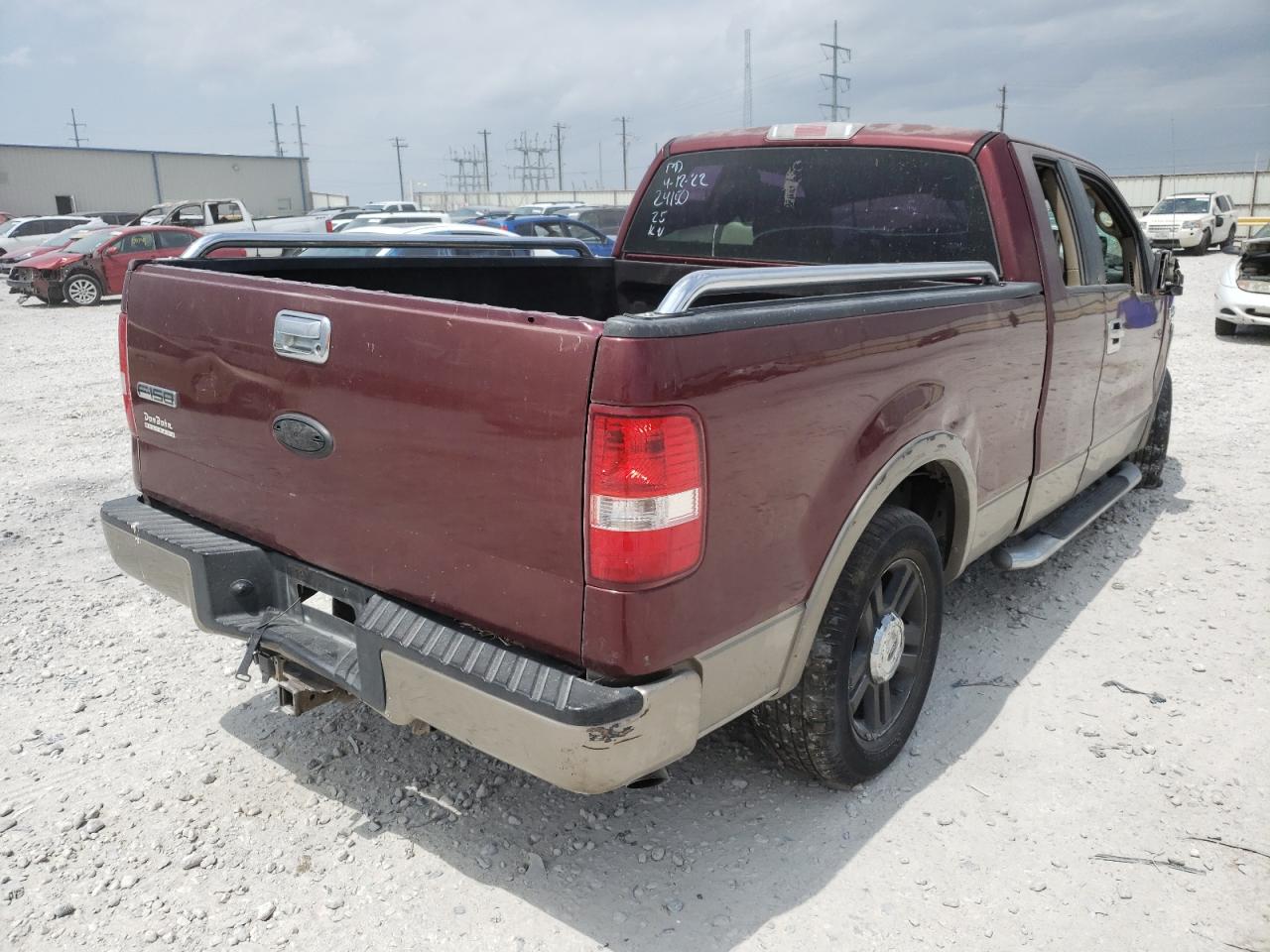 Photo 4 from auction – 2006 FORD F150 with VIN 1FTPX12586NA02468