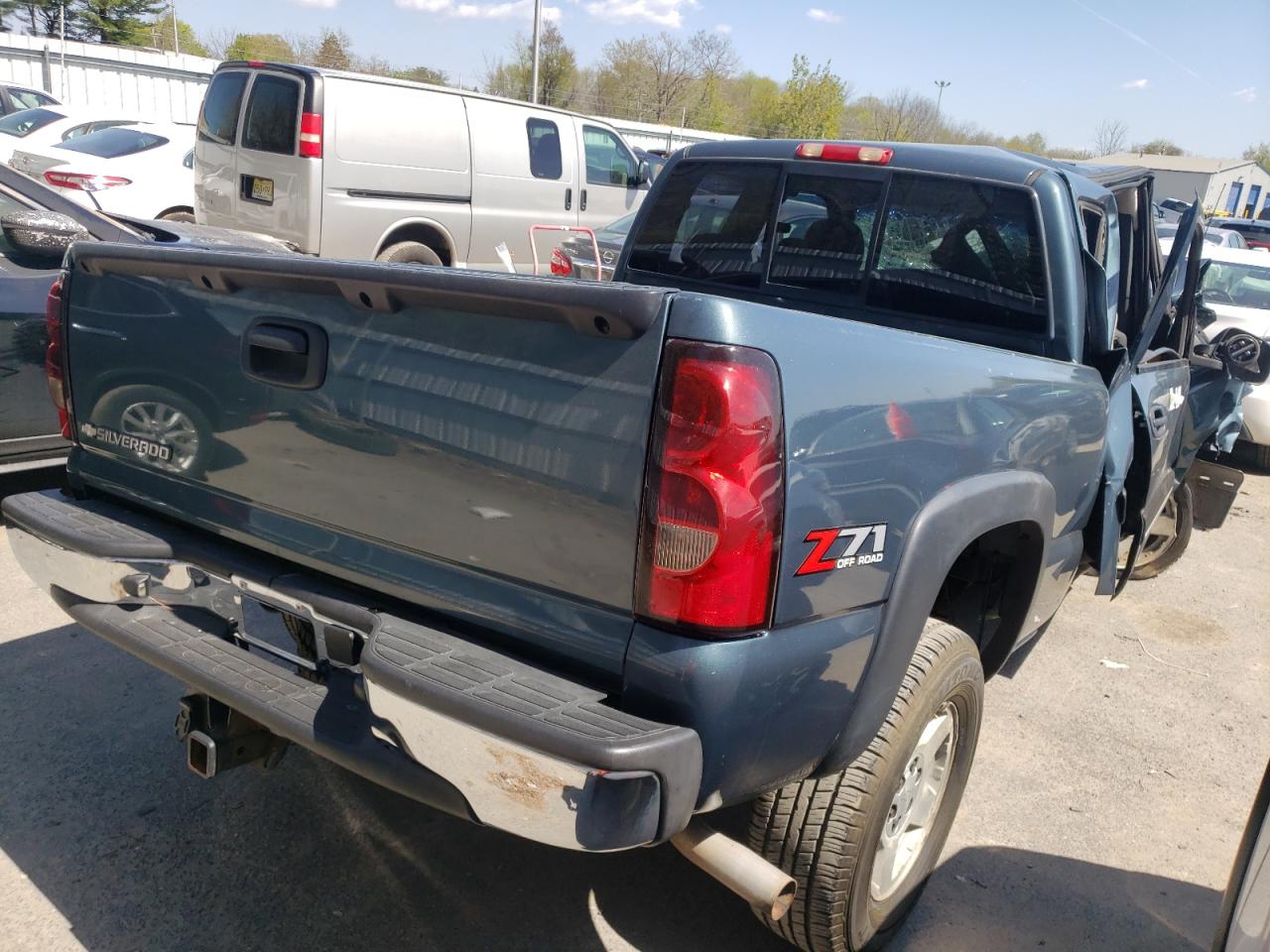 Photo 4 from auction – 2007 CHEVROLET SILVERADO with VIN 1GCEK19B77Z137551