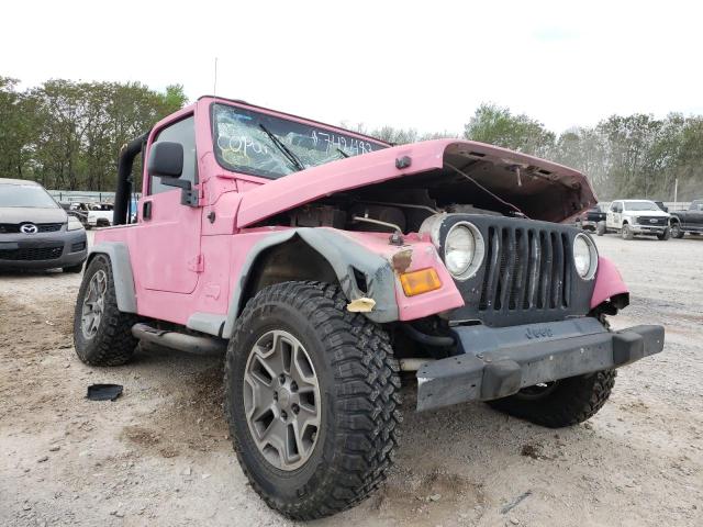 JEEP WRANGLER X 2004 with VIN 1J4FA39S04P742483 - Photo from auction