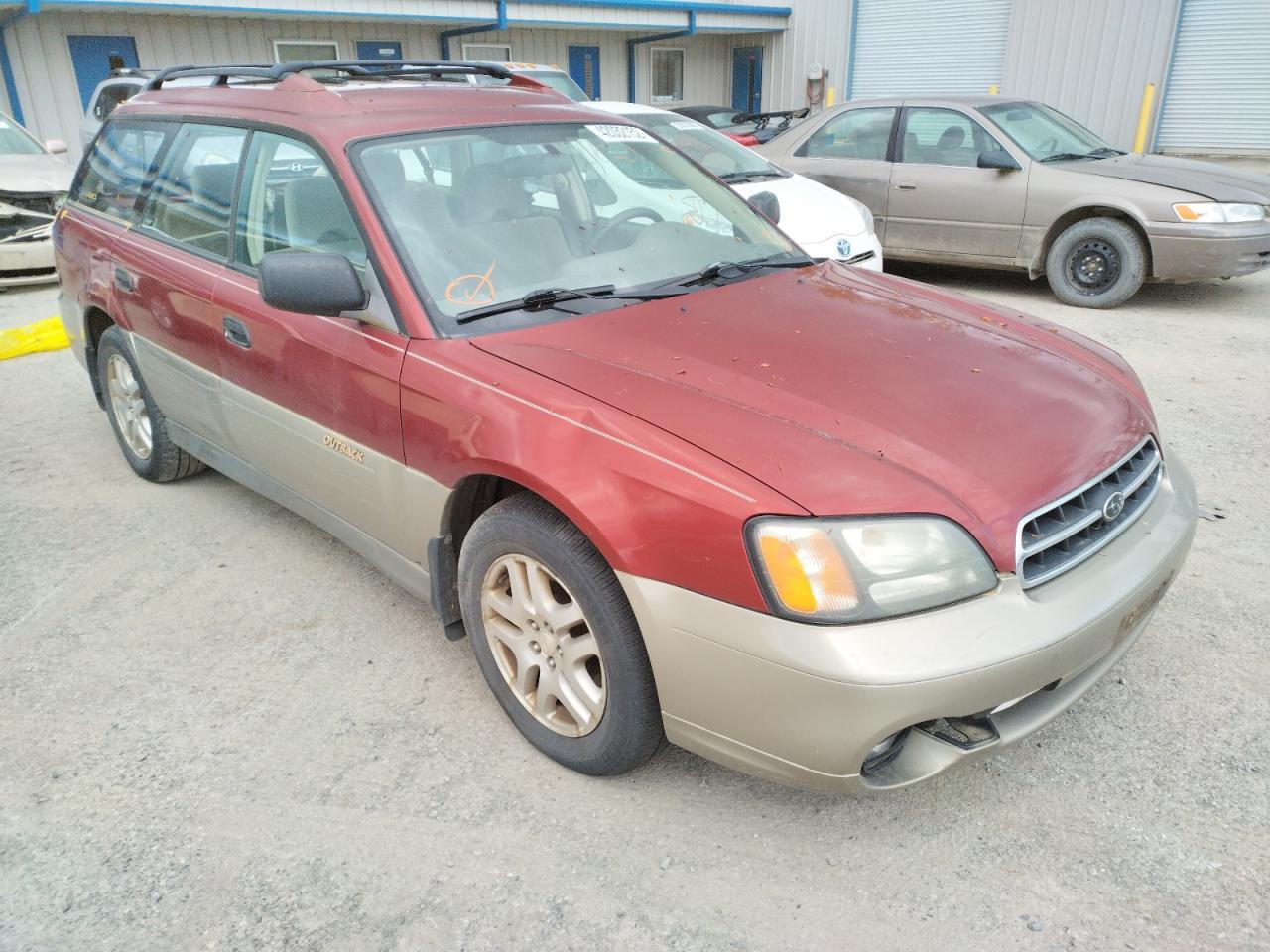 SUBARU LEGACY OUT 2002 with VIN 4S3BH665X27631808 - Photo from auction