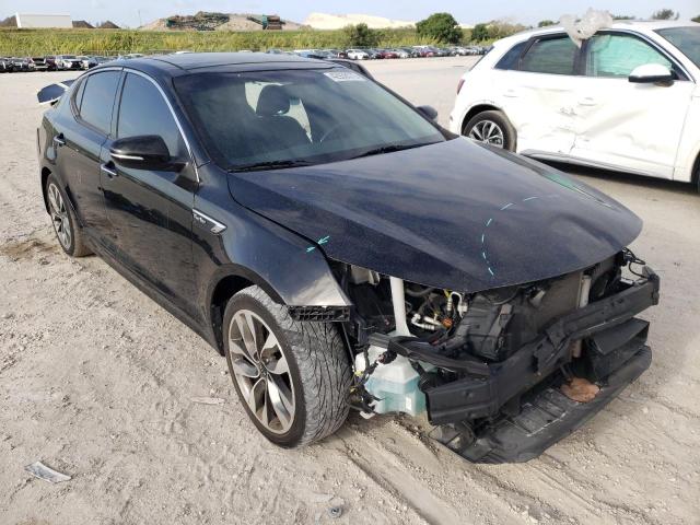 KIA OPTIMA SX 2015 with VIN 5XXGR4A69FG504617 - Photo from auction