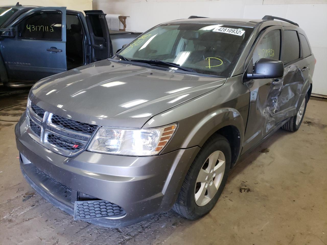 Photo 2 from auction – 2013 DODGE JOURNEY SE with VIN 3C4PDCAB6DT556097