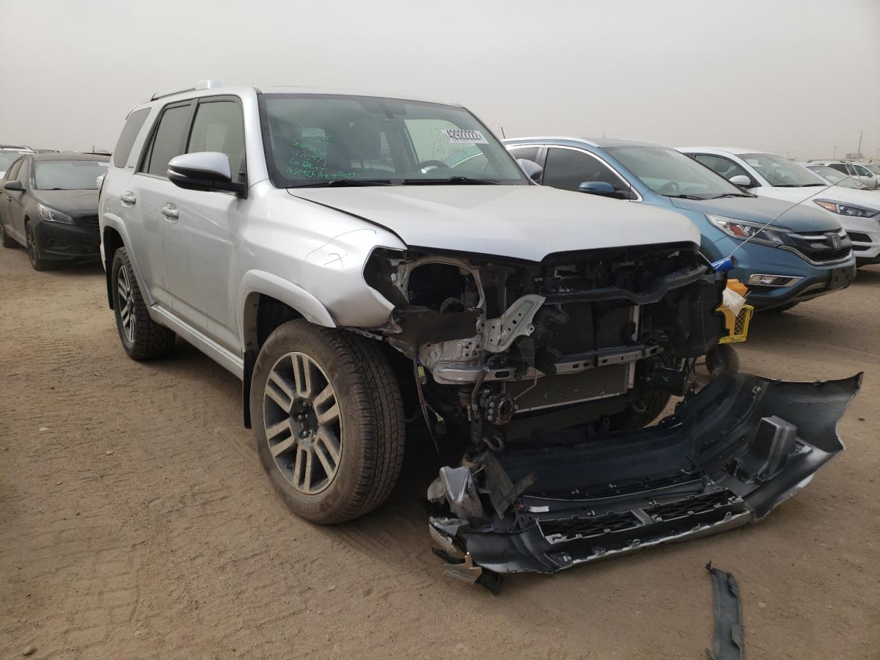 TOYOTA 4RUNNER SR 2015 with VIN JTEBU5JR1F5203994 - Photo from auction