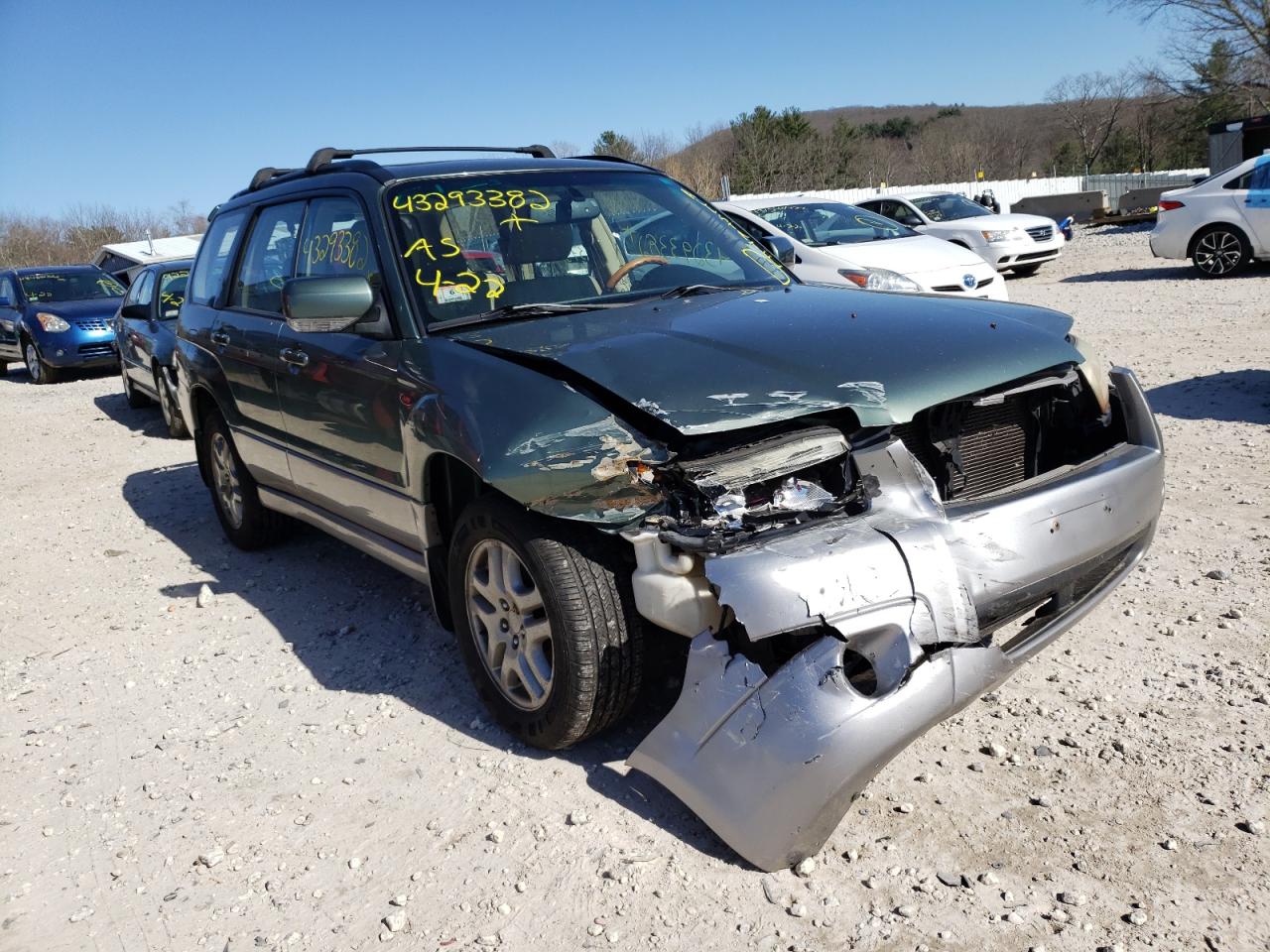 SUBARU FORESTER 2 2008 with VIN JF1SG67678H703535 - Photo from auction