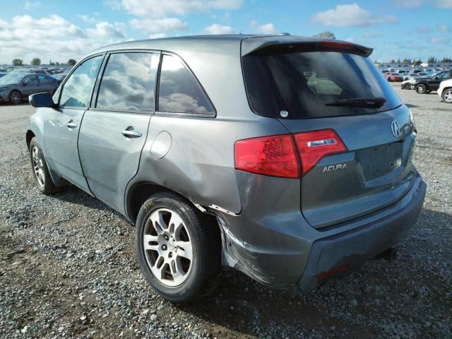 Photo 3 from auction – 2009 ACURA MDX TECHNO with VIN 2HNYD28609H502859