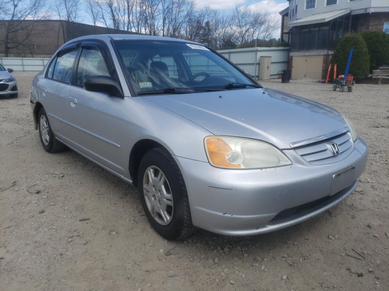HONDA CIVIC LX 2002 with VIN 2HGES16522H536599 - Photo from auction