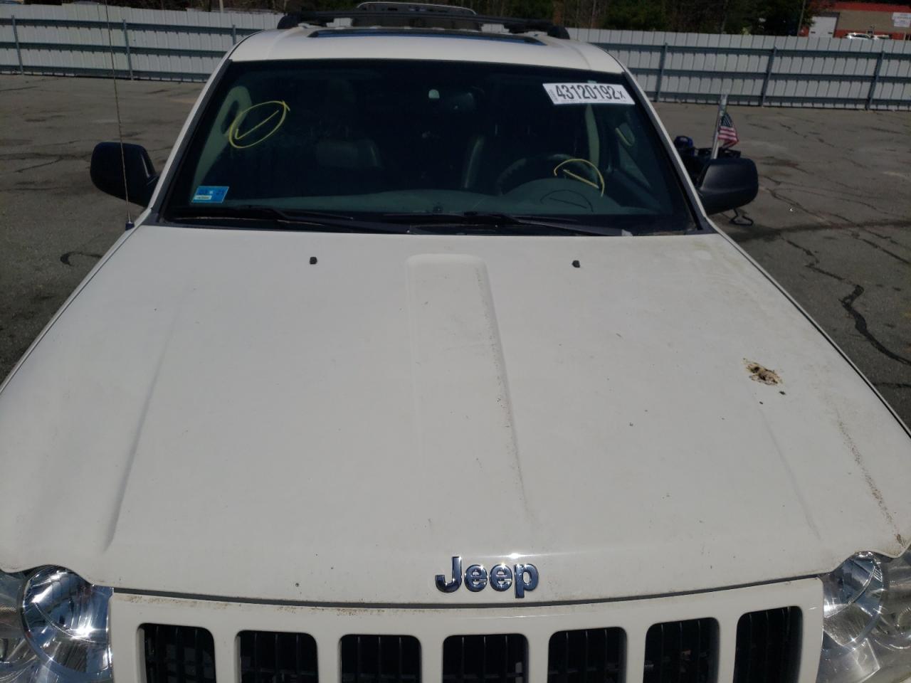 Photo 9 from auction – 2006 JEEP GRAND CHER with VIN 1J8GR48K76C306484