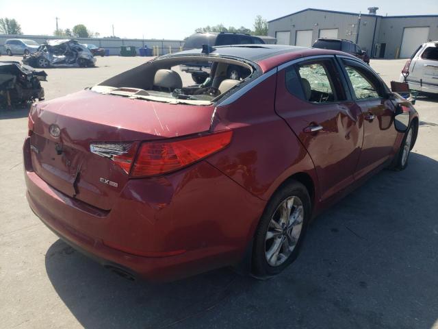 Photo 4 from auction – 2011 KIA OPTIMA EX with VIN KNAGN4A78B5063627