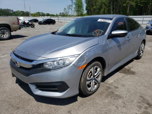 Photo 2 from auction – 2016 HONDA CIVIC LX with VIN 19XFC2F57GE206529