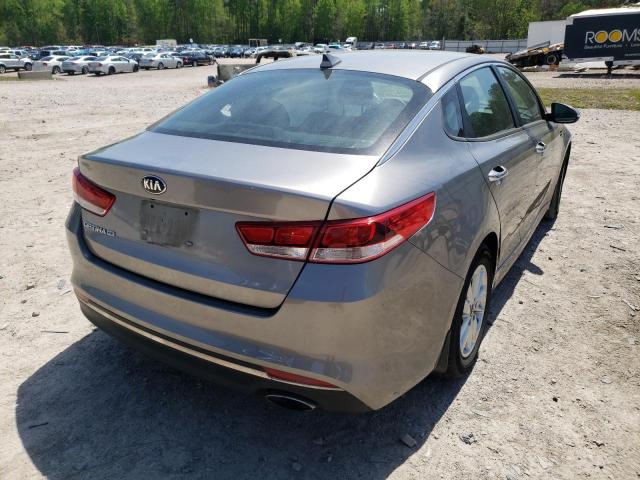 Photo 4 from auction – 2016 KIA OPTIMA LX with VIN 5XXGT4L33GG091941
