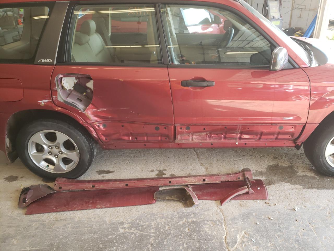Photo 9 from auction – 2004 SUBARU FORESTER 2 with VIN JF1SG65604H701283