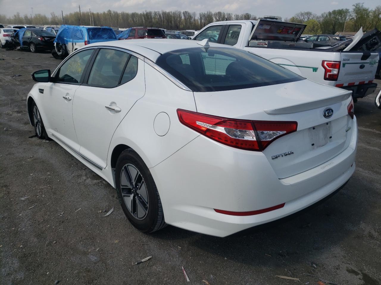 Photo 3 from auction – 2012 KIA OPTIMA HYB with VIN KNAGM4AD1C5018166