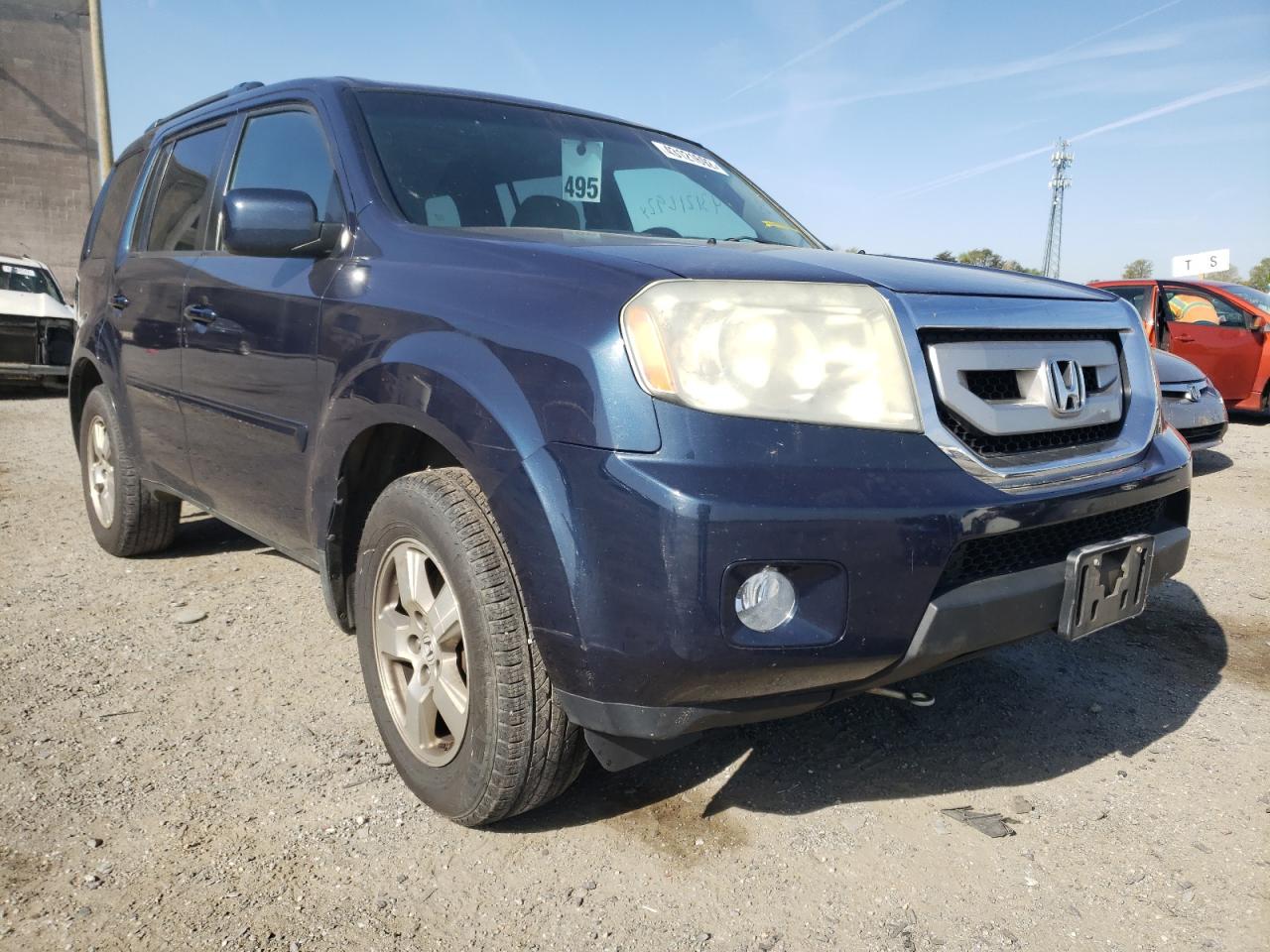HONDA PILOT EX 2011 with VIN 5FNYF3H41BB015914 - Photo from auction