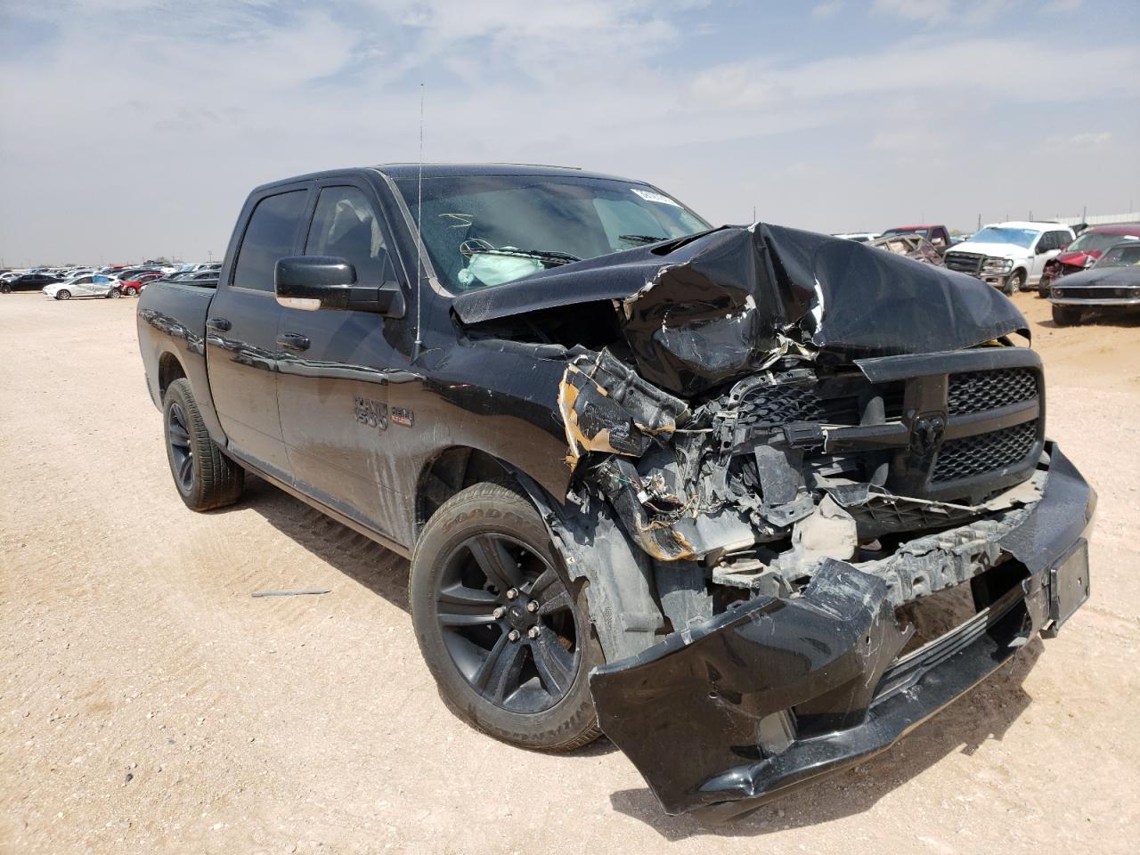 RAM 1500 TRADE 2019 with VIN 1C6SRFGT2KN561752 - Photo from auction