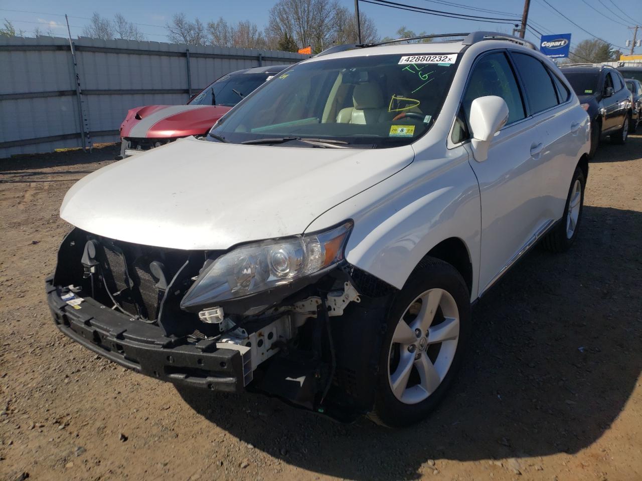 Photo 2 from auction – 2010 LEXUS RX 350 with VIN 2T2BK1BAXAC077833