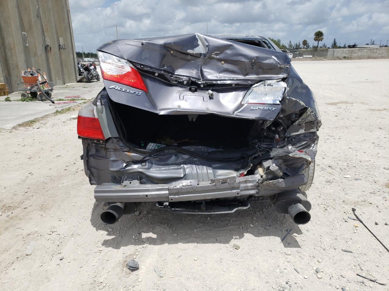 Photo 9 from auction – 2015 HONDA ACCORD SPO with VIN 1HGCR2E57FA079142
