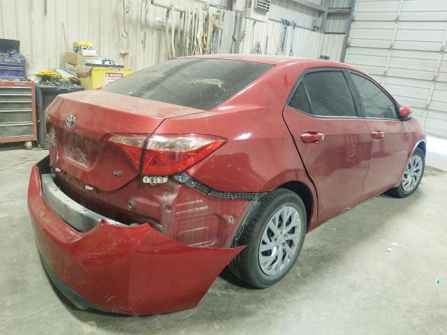 Photo 4 from auction – 2017 TOYOTA COROLLA L with VIN 5YFBURHE0HP613108