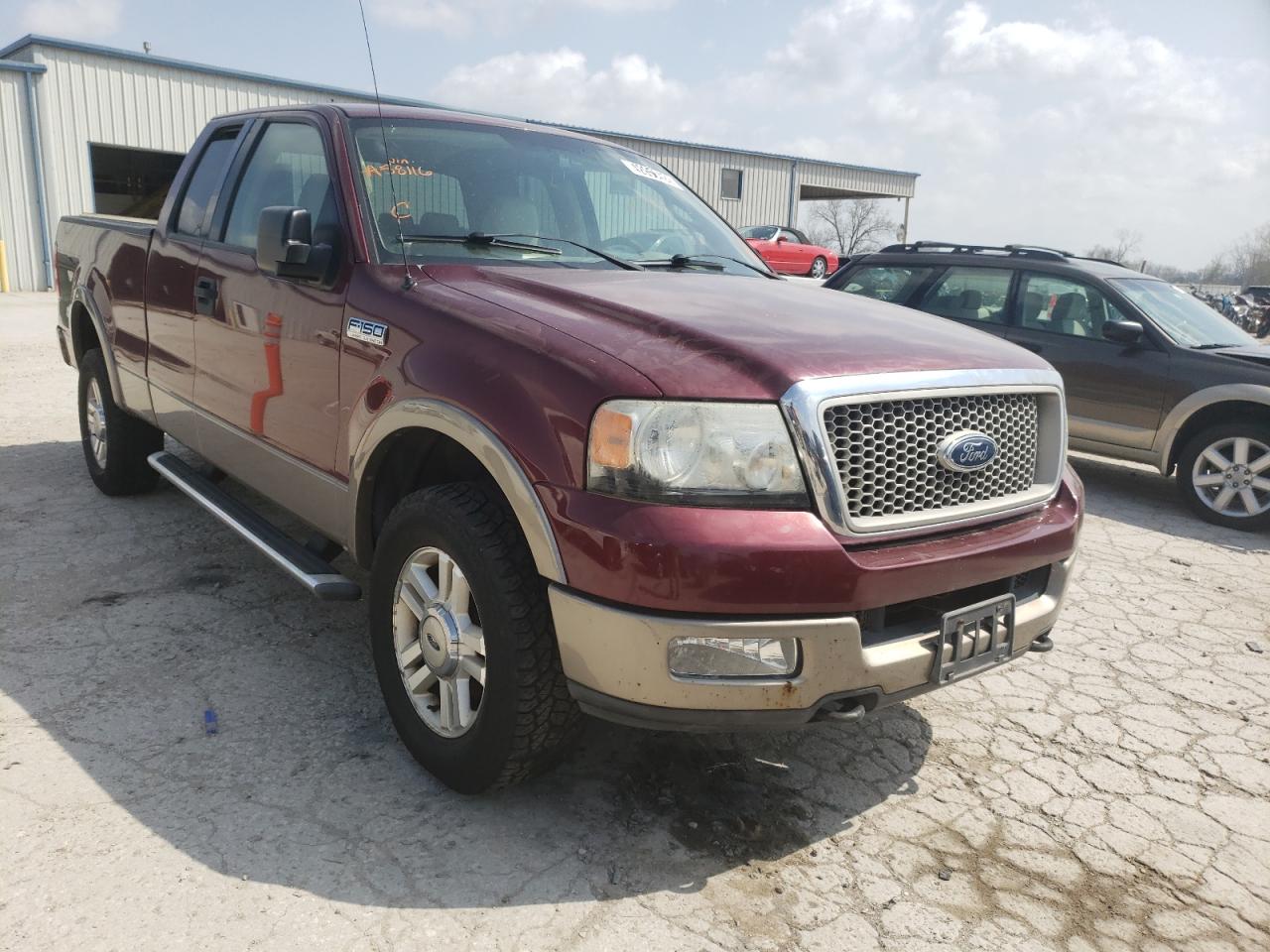 Photo 1 from auction – 2004 FORD F150 with VIN 1FTPX14514NA58116