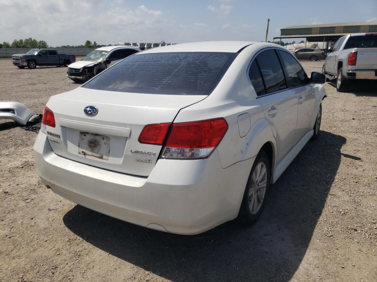 Photo 4 from auction – 2011 SUBARU LEGACY 2.5 with VIN 4S3BMBC61B3263642