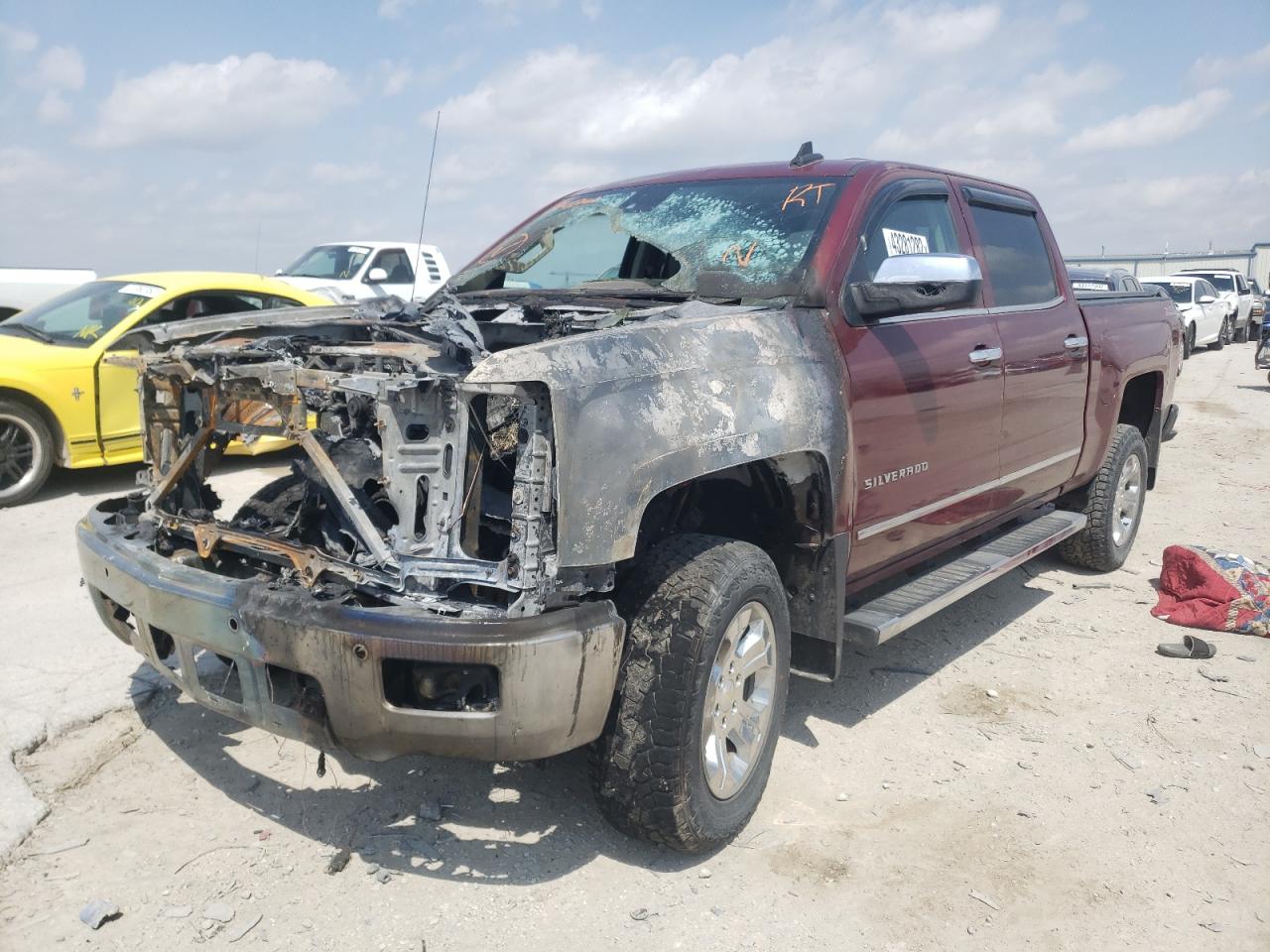 Photo 2 from auction – 2015 CHEVROLET SILVERADO with VIN 3GCUKSEC5FG194961