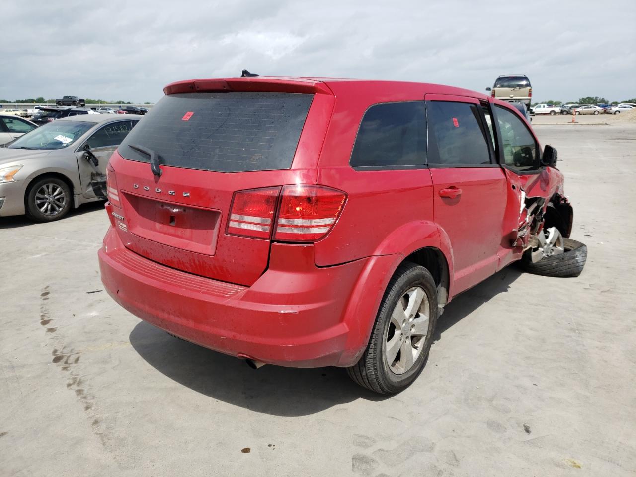 Photo 4 from auction – 2013 DODGE JOURNEY SE with VIN 3C4PDCAB0DT557164