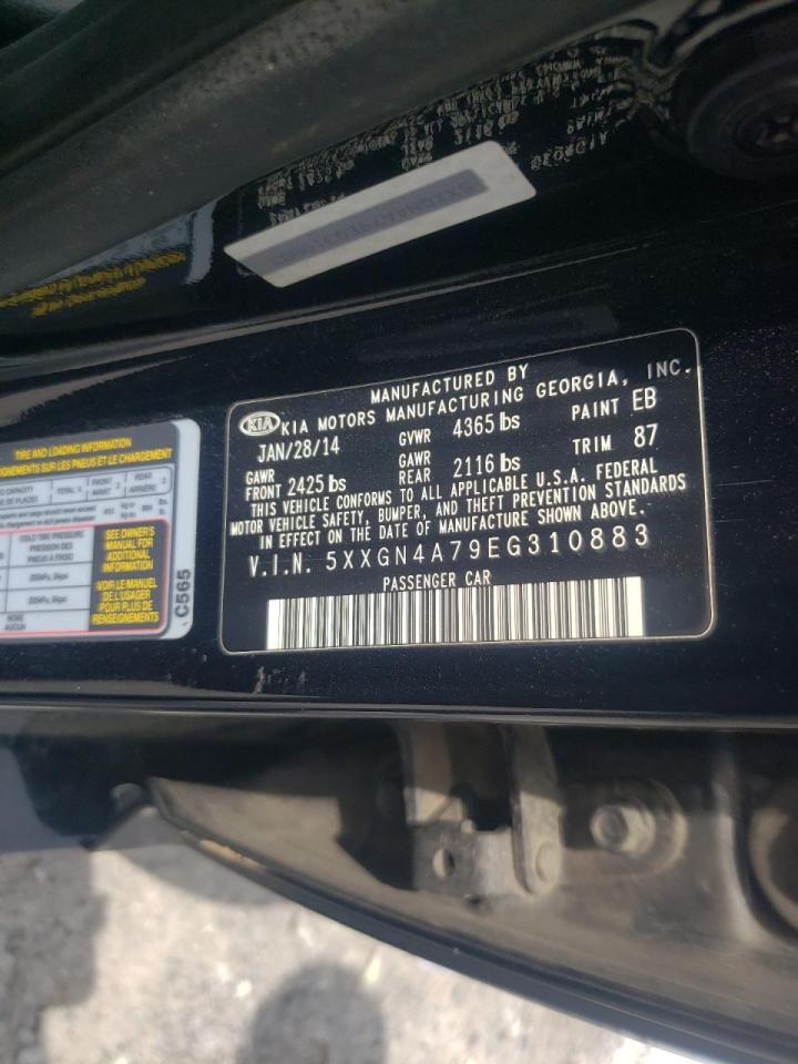 Photo 10 from auction – 2014 KIA OPTIMA EX with VIN 5XXGN4A79EG310883