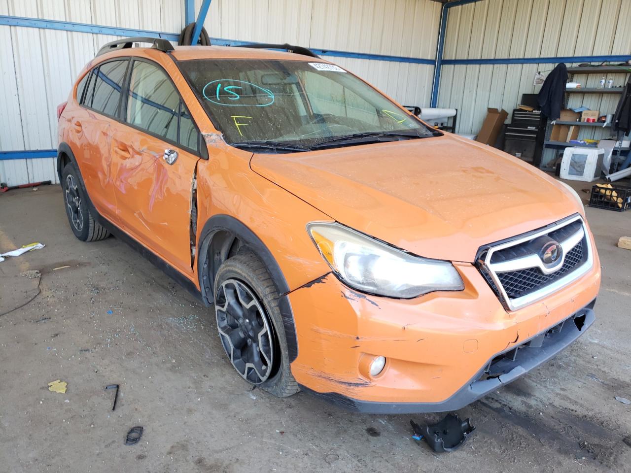 SUBARU XV CROSSTR 2013 with VIN JF2GPACC5D2852653 - Photo from auction