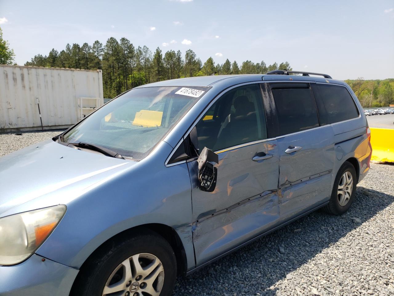 Photo 9 from auction – 2005 HONDA ODYSSEY EX with VIN 5FNRL38405B122065