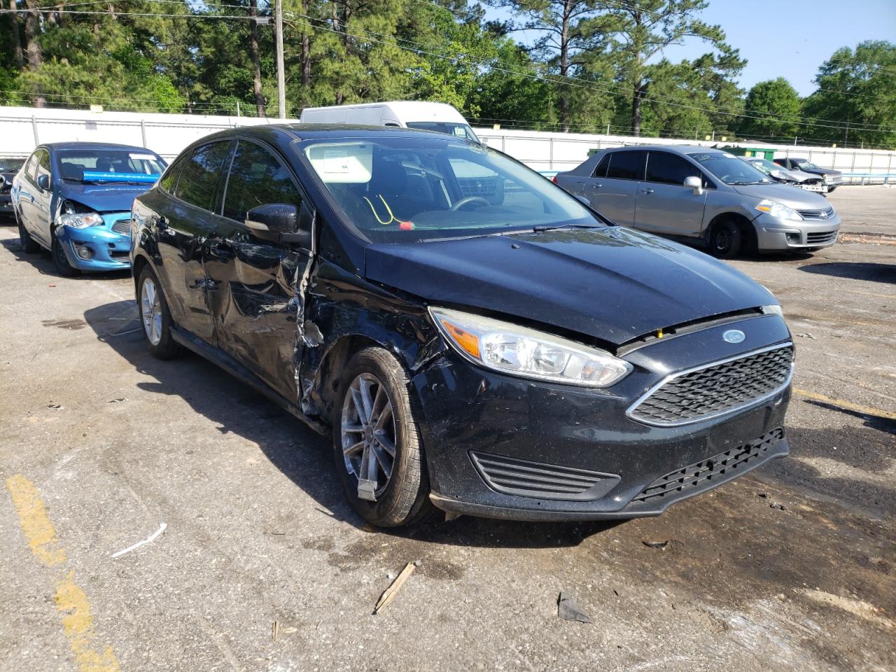 FORD FOCUS SE 2015 with VIN 1FADP3F23FL342367 - Photo from auction