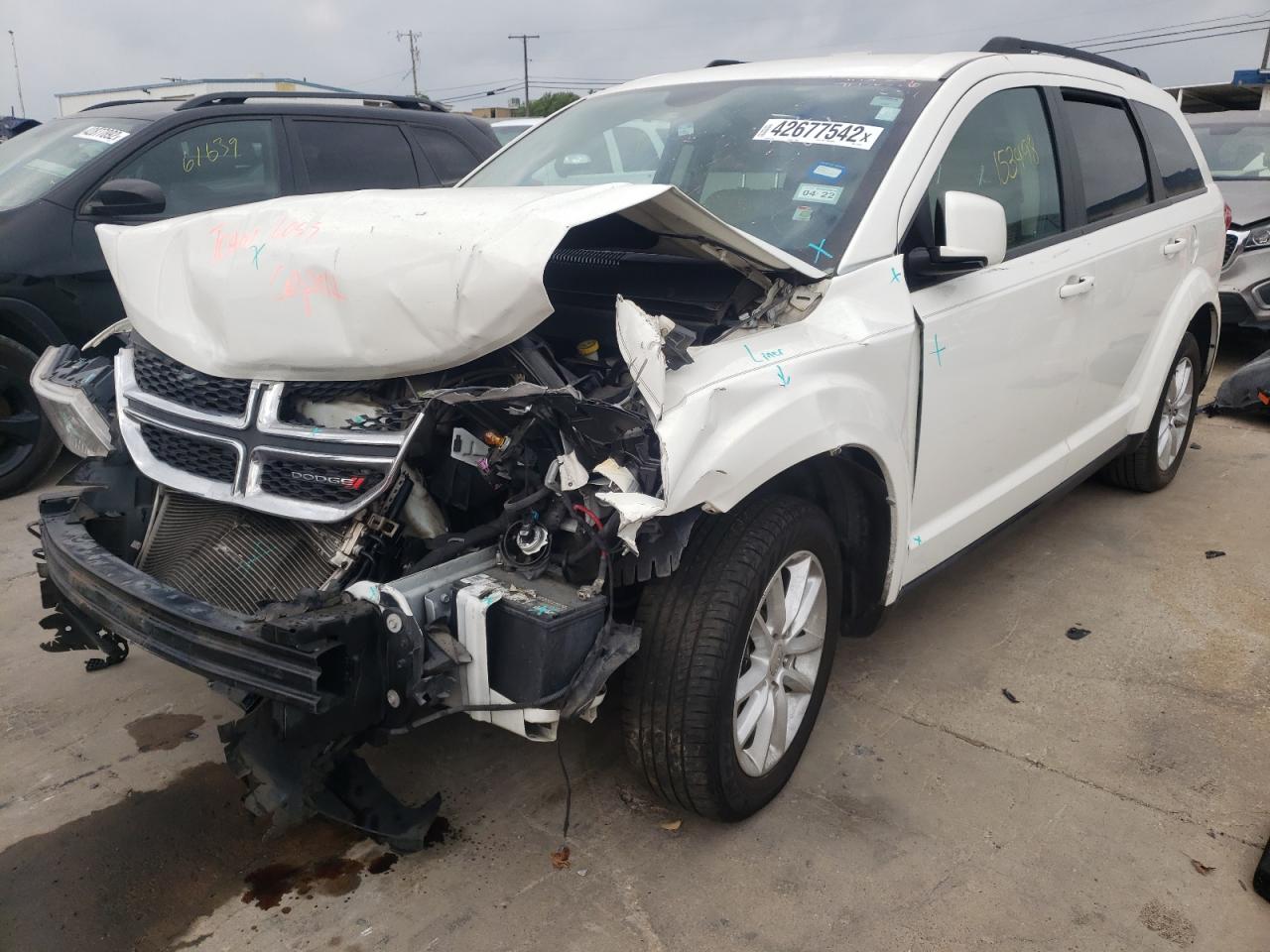 Photo 2 from auction – 2014 DODGE JOURNEY SX with VIN 3C4PDCBB1ET170526