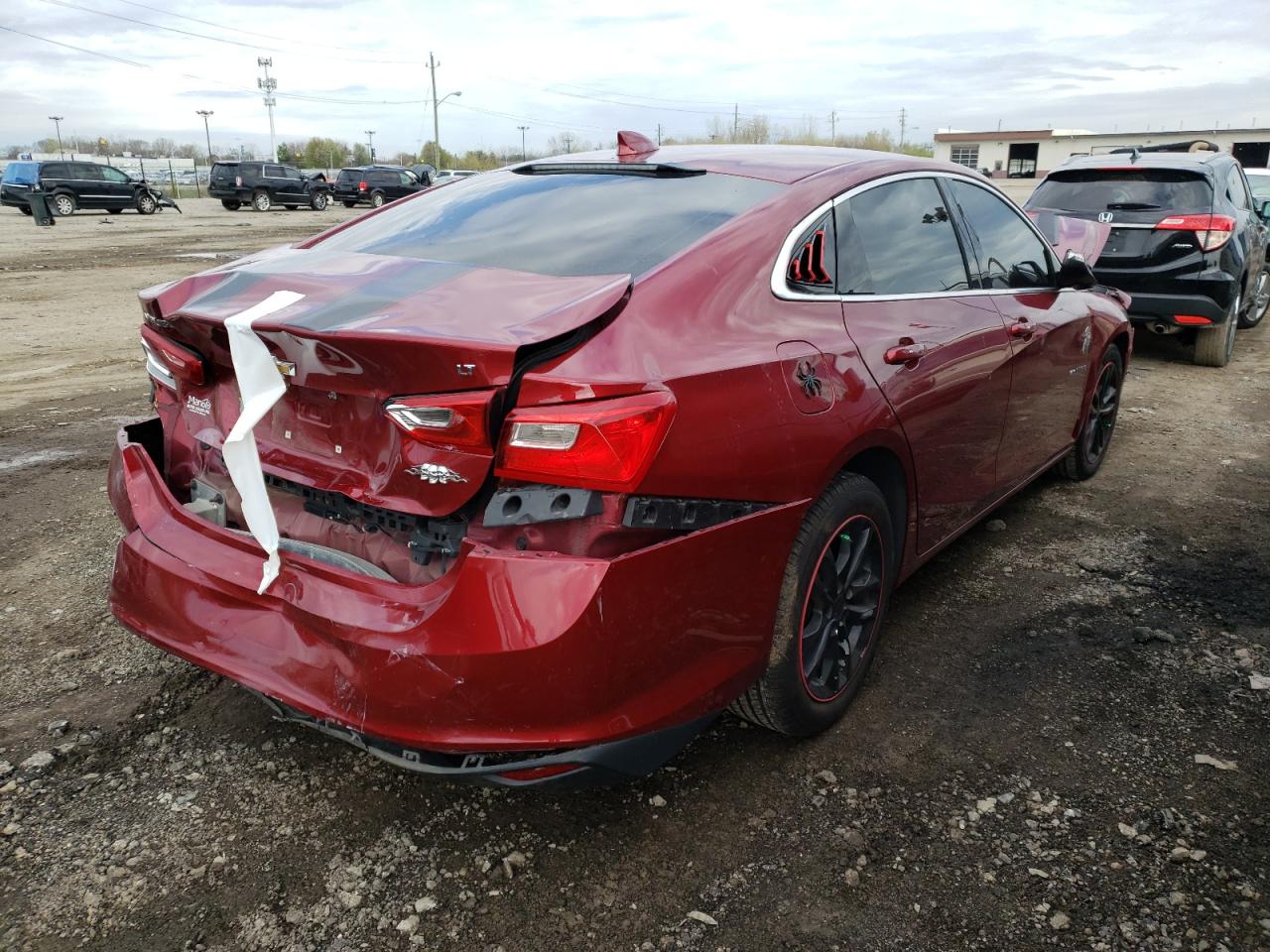 Photo 4 from auction – 2018 CHEVROLET MALIBU LT with VIN 1G1ZD5ST7JF196851