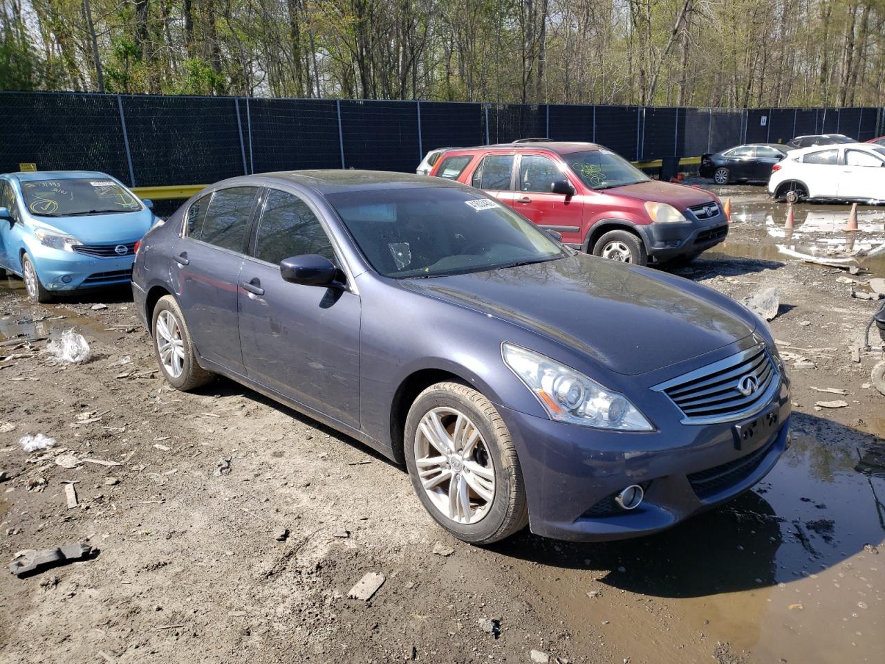Photo 1 from auction – 2011 INFINITI G25 with VIN JN1DV6AR8BM652494
