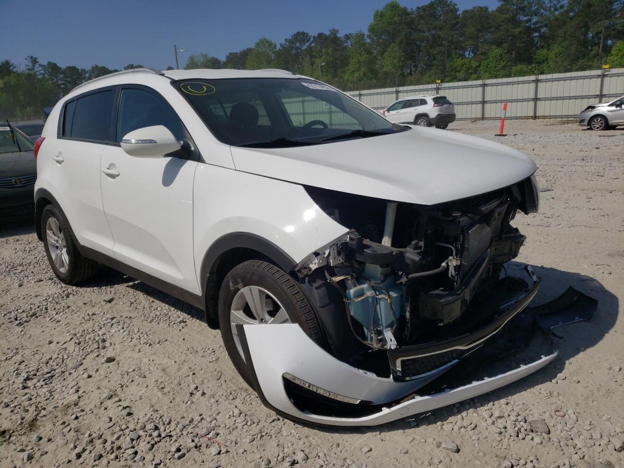KIA SPORTAGE B 2013 with VIN KNDPB3A20D7527933 - Photo from auction