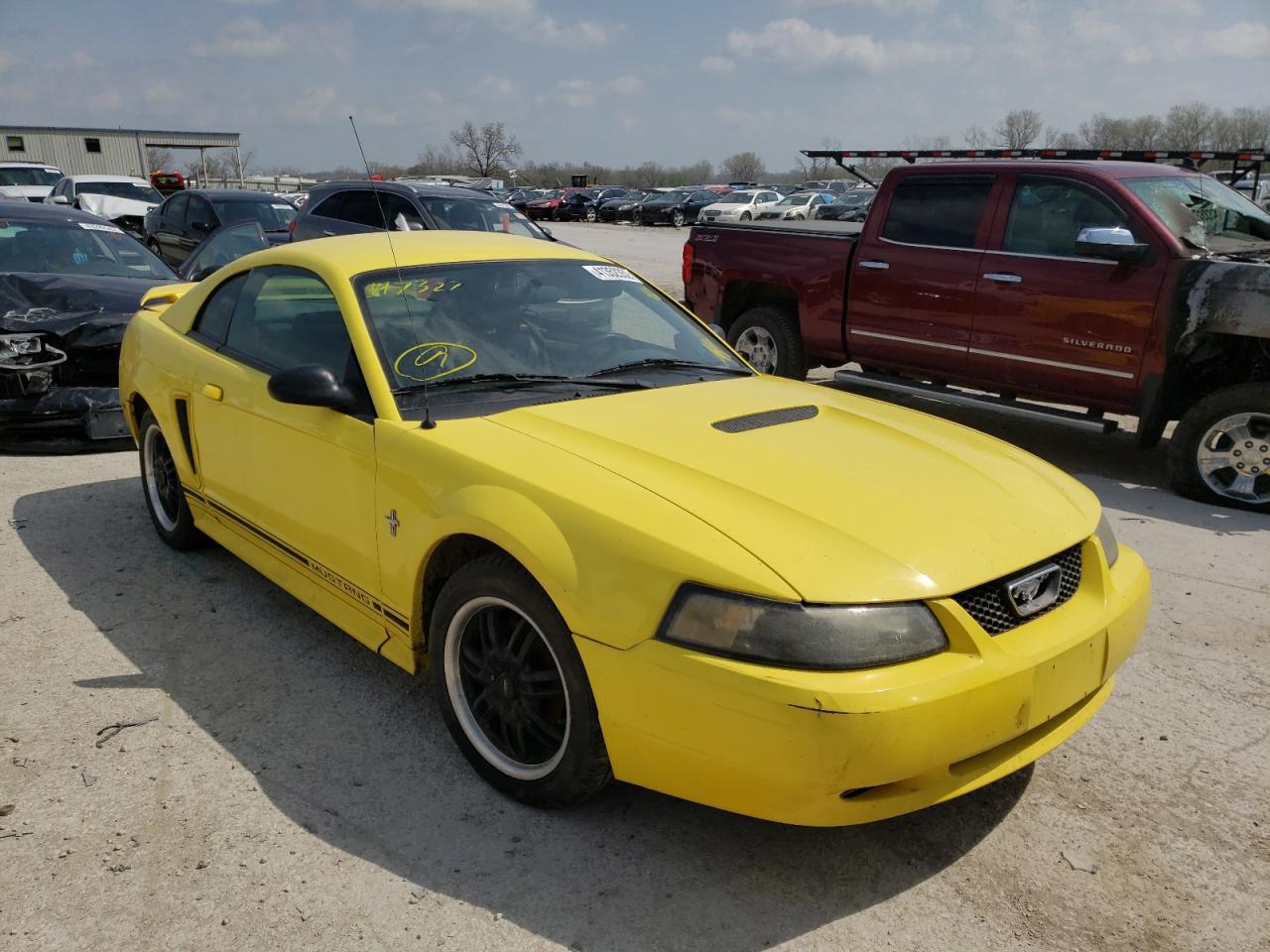 FORD MUSTANG 2001 with VIN 1FAFP40421F147327 - Photo from auction