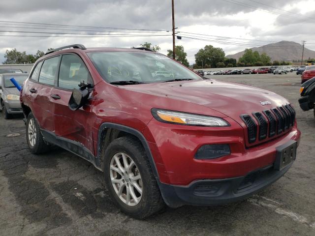 JEEP CHEROKEE S 2016 с VIN 1C4PJMAB5GW148347 - Фото с аукциона