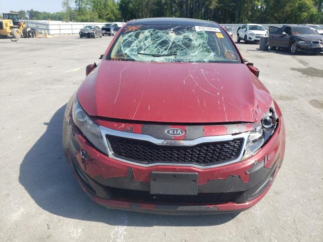 Photo 9 from auction – 2011 KIA OPTIMA EX with VIN KNAGN4A78B5063627