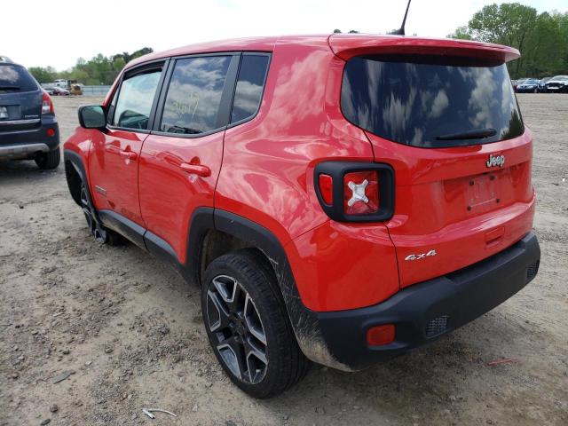 Photo 3 from auction – 2021 JEEP RENEGADE S with VIN ZACNJDAB2MPM11424