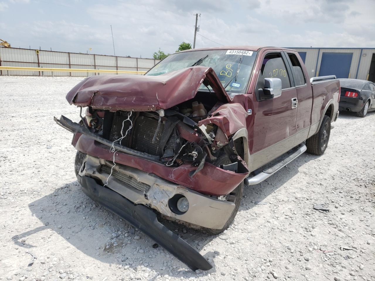 Photo 2 from auction – 2006 FORD F150 with VIN 1FTPX12586NA02468