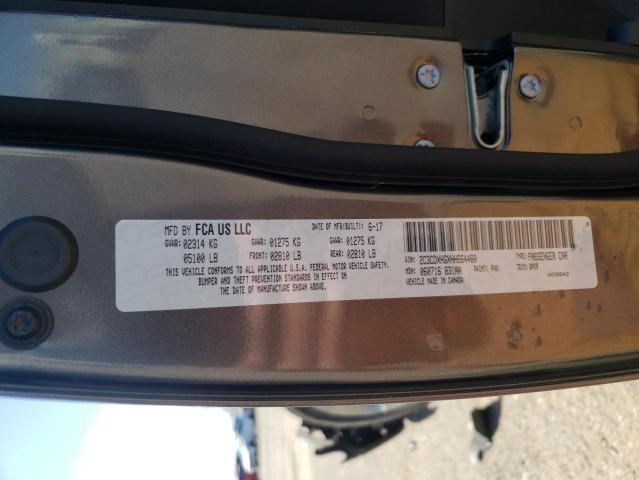 Photo 10 from auction – 2017 DODGE CHARGER SX with VIN 2C3CDXHGXHH664460