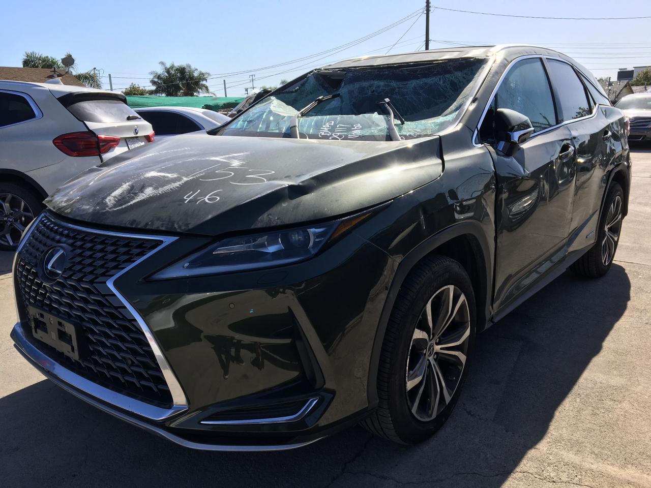 Photo 2 from auction – 2022 LEXUS RX 450H with VIN 2T2HGMDA4NC072546