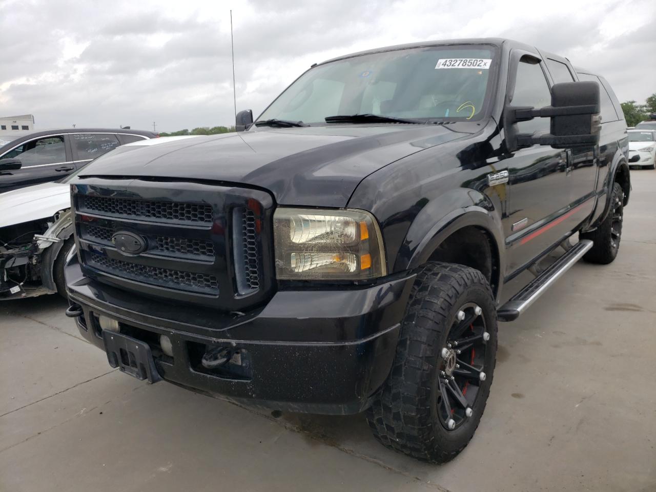 Photo 2 from auction – 2007 FORD F250 SUPER with VIN 1FTSW21P27EA32329