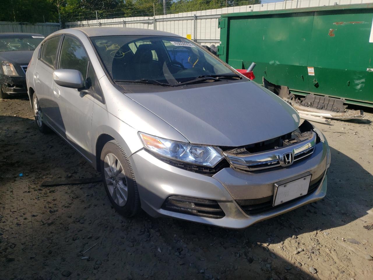 HONDA INSIGHT EX 2013 with VIN JHMZE2H73DS005692 - Photo from auction