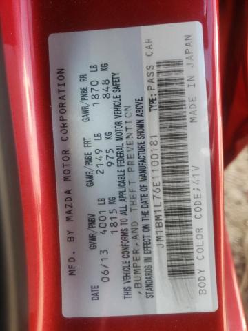 Photo 10 from auction – 2014 MAZDA 3 TOURING with VIN JM1BM1L76E1100181