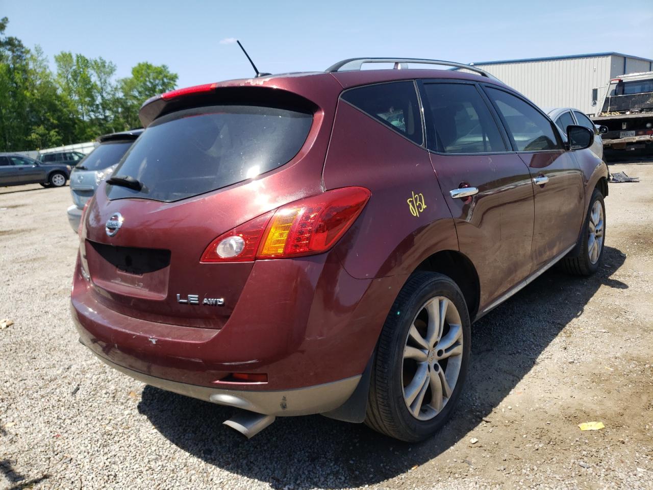 Photo 4 from auction – 2009 NISSAN MURANO S with VIN JN8AZ18W59W156767