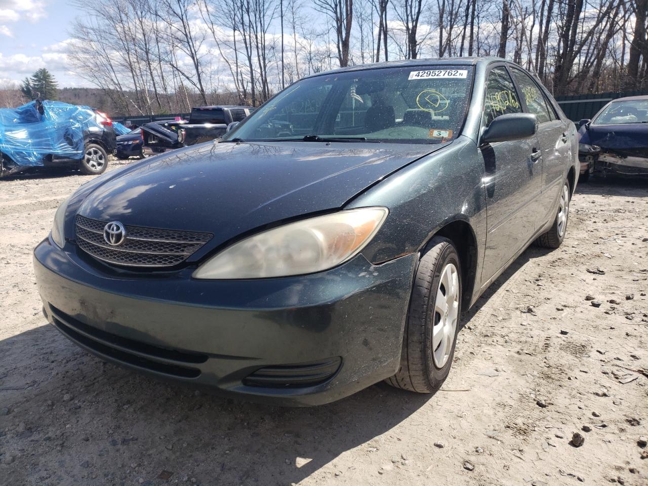 Photo 2 from auction – 2002 TOYOTA CAMRY LE with VIN 4T1BE32K02U563423