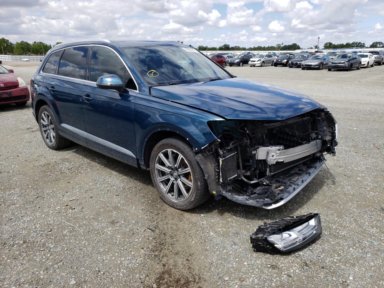 Photo 1 from auction – 2018 AUDI Q7 PREMIUM with VIN WA1LAAF78JD030615